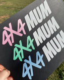 BBB4X4 4x4 Mum Decal | Pearl